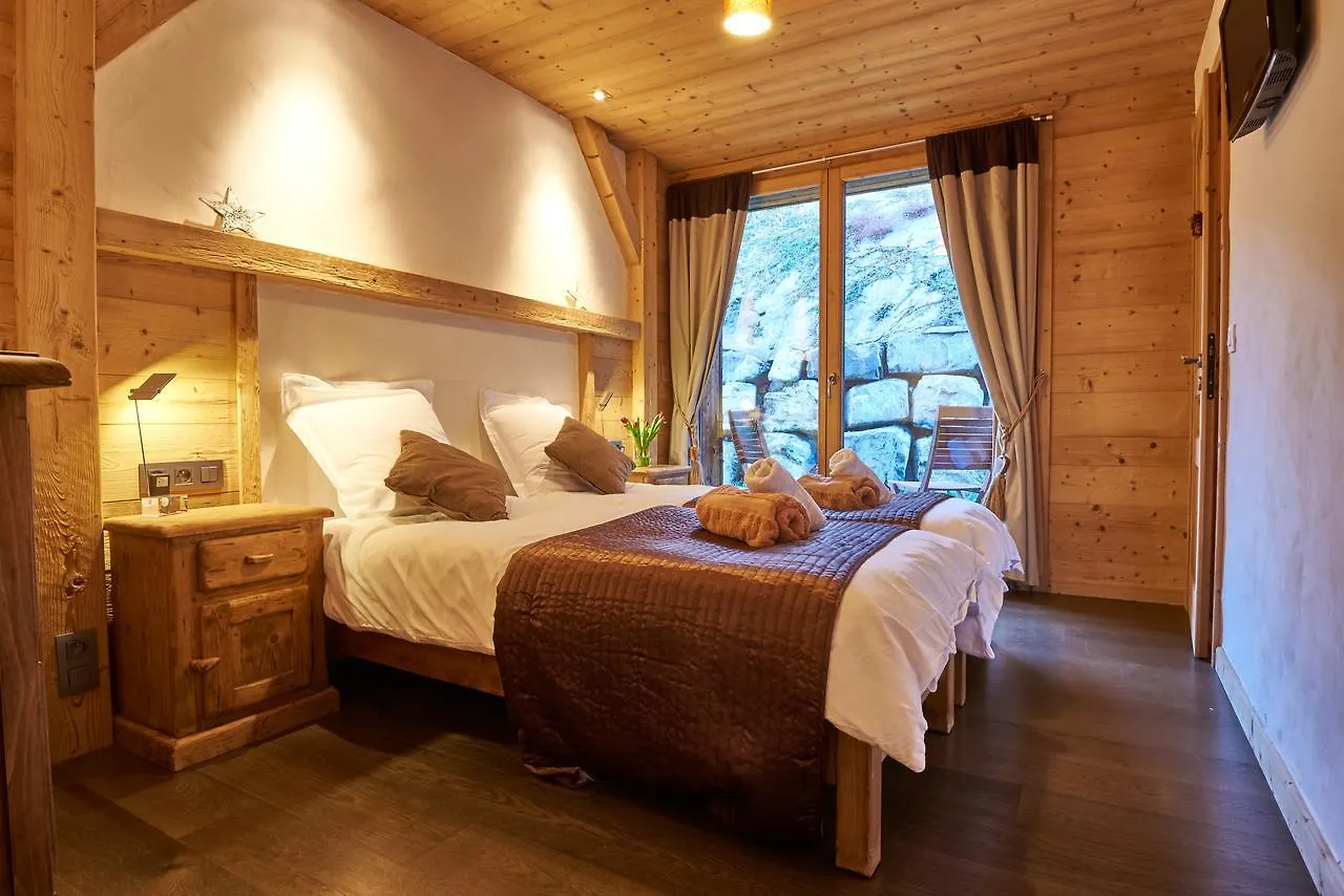 لي جيه Chalet Virolet B&B فندق مبيت وإفطار لي جيه
